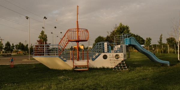 A cool playground like this one.